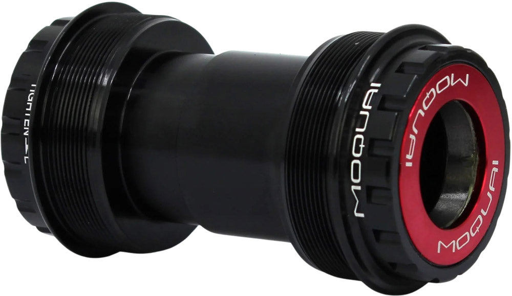 Moquai t47 68 73mm boîtier de pédalier en acier inoxydable
