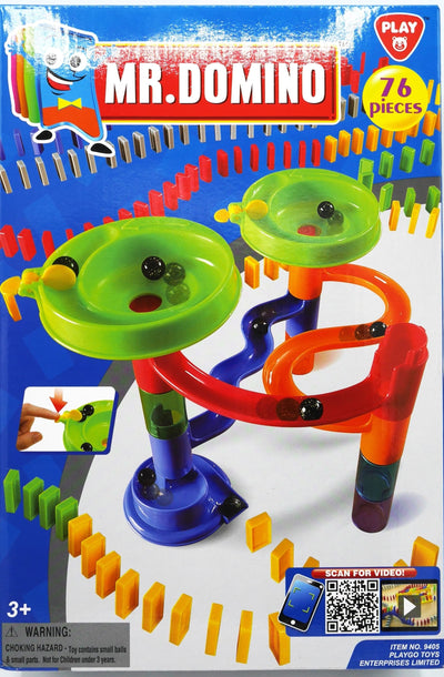 jeu en marbre et domino ensemble en 1 set