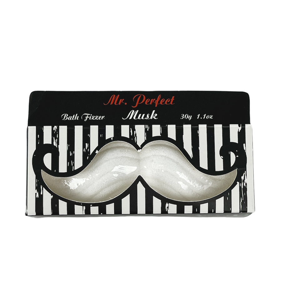 Bombe de bain Mr. Perfect moustache musc 30g