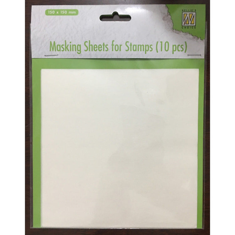 Le choix de Nellie • feuilles de masquage pour tampons 15x15cm paquet de 10 pièces