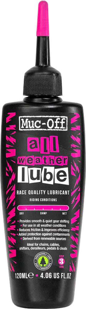 Huile lubrifiante pour chaîne tous temps Muc-off 120 ml