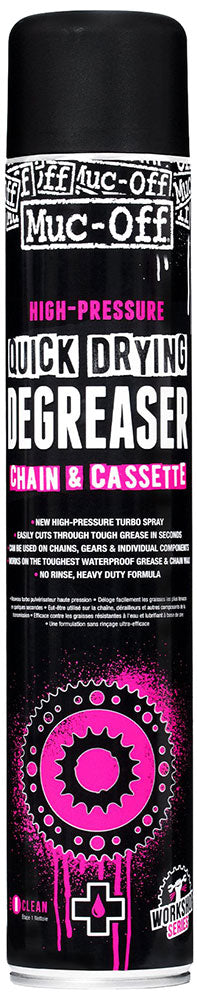 Aérosol dégraissant à séchage rapide Muc-off 750ml
