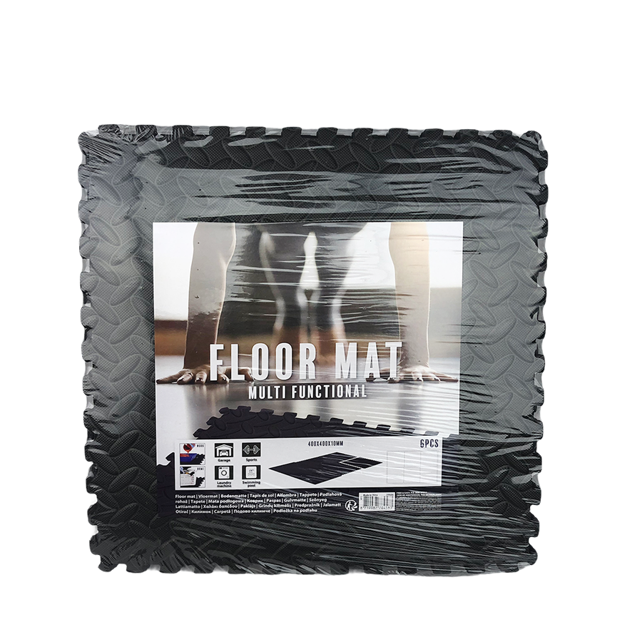 XQ max xq max mapset de sol 6 sten carreaux gris