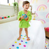 Tapis de bain antidérapant Munchkin - tapis de douche - tapis de bain à pois pour enfants - pour bain et douche - tapis antidérapant - 77 x 35 cm
