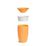 Munchkin miracle anti-fuite 360° gobelet - gobelet - gobelet d'entraînement pour bébé et enfant - 296 ml - orange - afbeelding 3