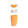 Munchkin miracle anti-fuite 360° gobelet - gobelet - gobelet d'entraînement pour bébé et enfant - 296 ml - orange