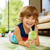 Gobelet en paille Munchkin - gobelet anti-fuite - nettoyage simple - facile à nettoyer - passe au lave-vaisselle - gobelet pour bébé et enfant - 296 ml - vert