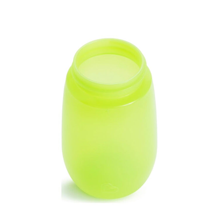 Gobelet en paille Munchkin - gobelet anti-fuite - nettoyage simple - facile à nettoyer - passe au lave-vaisselle - gobelet pour bébé et enfant - 296 ml - vert