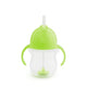 Munchkin tip sip gobelet avec paille anti-déversement - gobelet avec paille - passe au lave-vaisselle - à partir de 6 mois - 207 ml - vert - gobelet avec paille