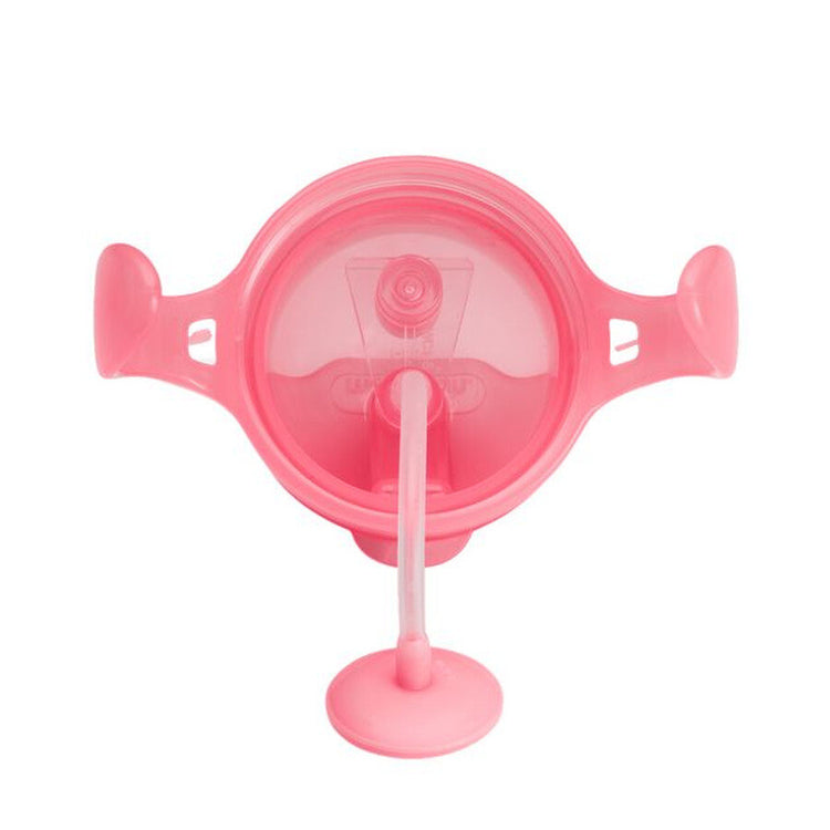 Munchkin tip sip gobelet avec paille anti-déversement - gobelet avec paille - passe au lave-vaisselle - à partir de 6 mois - 207 ml - rose - gobelet avec paille