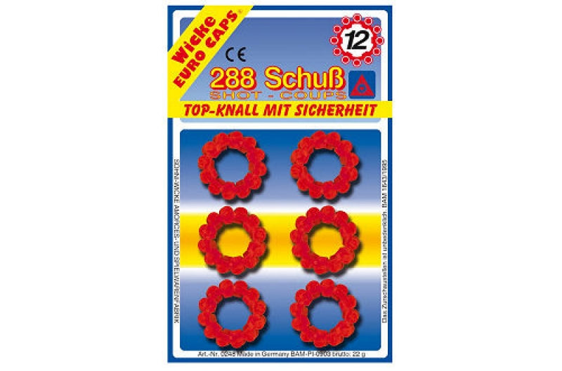 Munitions Wicke (12 cartouches 24 anneaux)