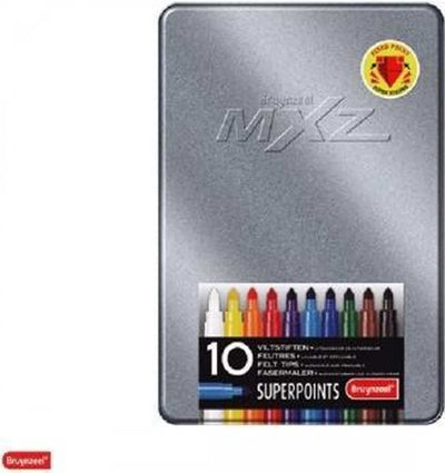 Bruynzeel 12 MXZ Felt -Tip stylos Superpoints dans Can
