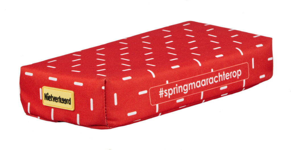 NewLooxs Sage de bégages de bagages non focalisés 32x15x5cm rayures mystère rouge