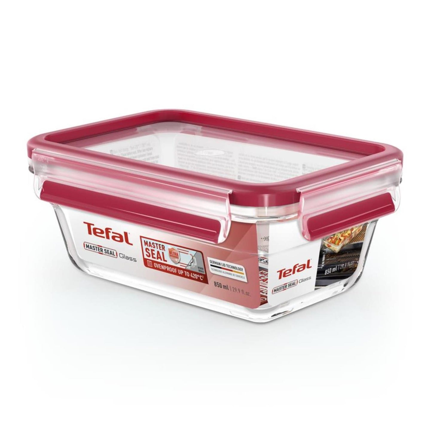 Tefal master seal verre 850ml rectangulaire