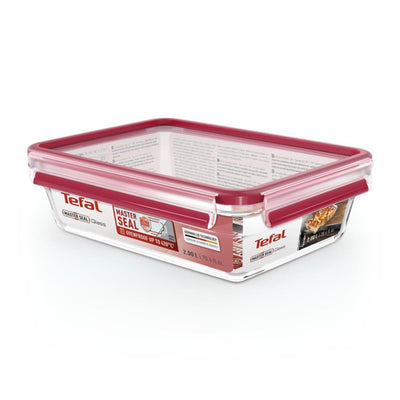 Tefal master seal verre 2l rectangulaire