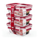 Tefal master seal set de verres a 3 x 450ml
