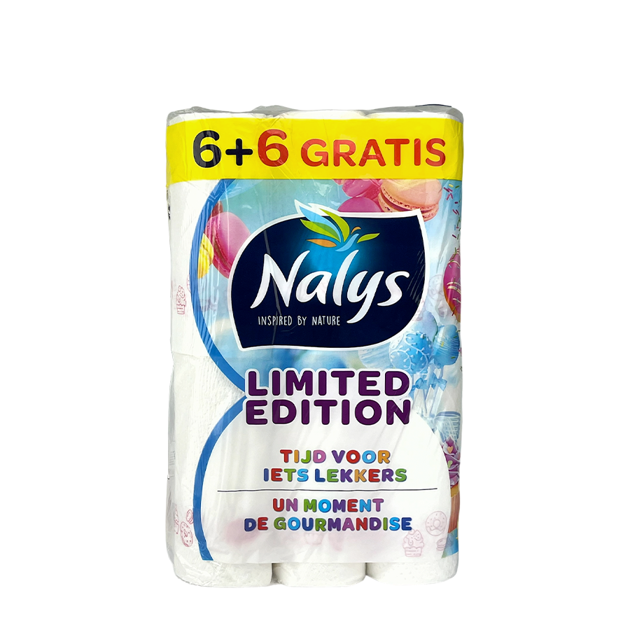 Essuie-tout Nalys édition limitée 2 couches 12 pièces