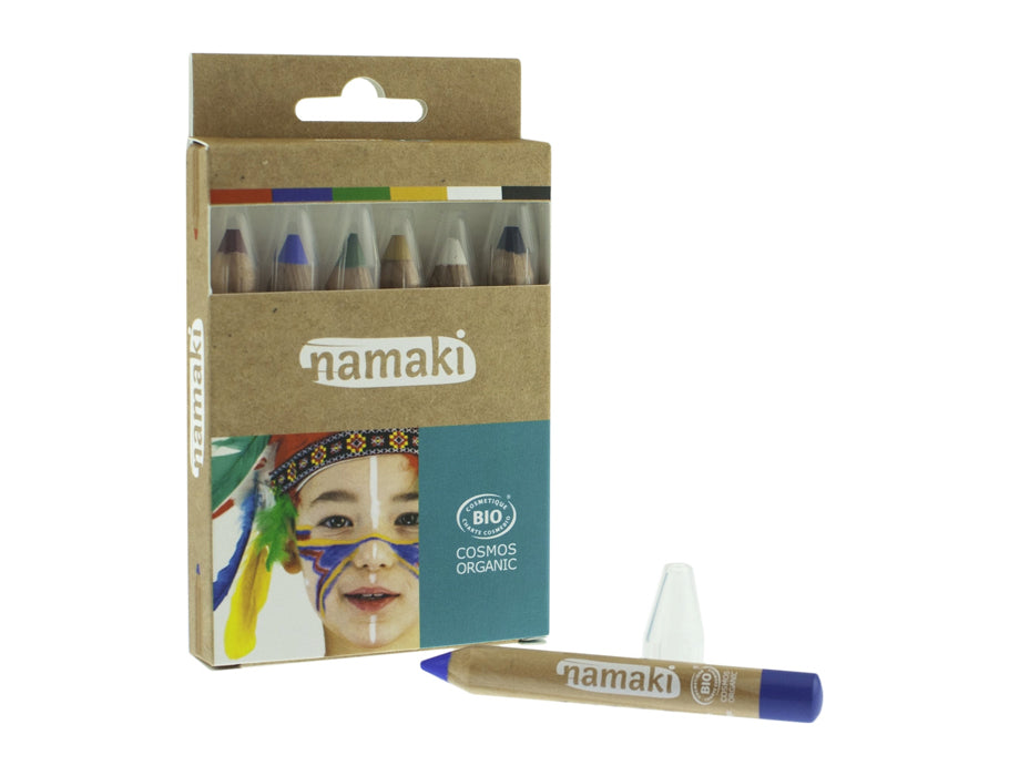 Namaki Schmink Rainbow 6 couleurs