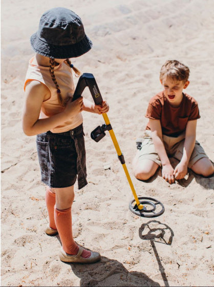 National Geographic Metal Detector LCD Display Junior Geel Black