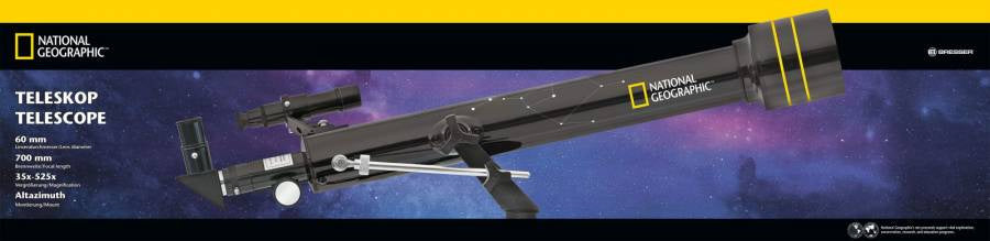 Refracterscoop 60 700 35-525X noir