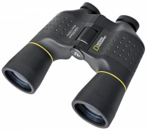 Binoculaires 10x50 pouro prisme acier noir