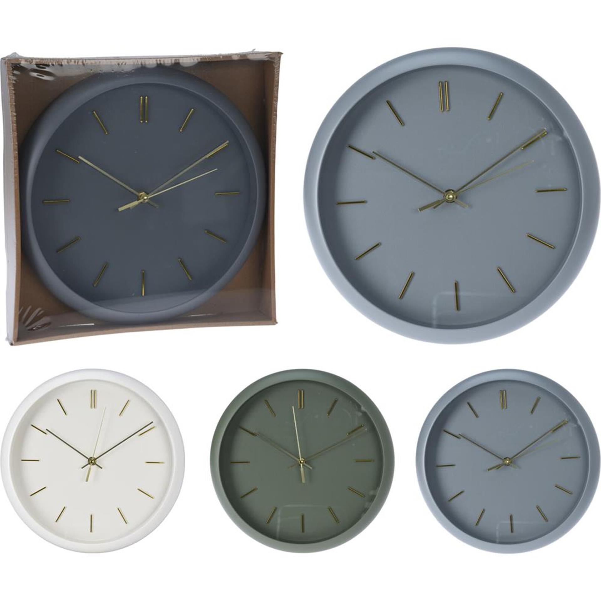 Horloge murale Cozydecor 30x4,5cm