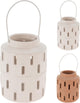 Photophore Cozydecor dolomite ø10xh17cm