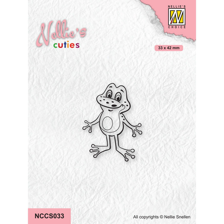 Le choix de Nellie • Les mignonnes de Nellie tampons transparents grenouille-3