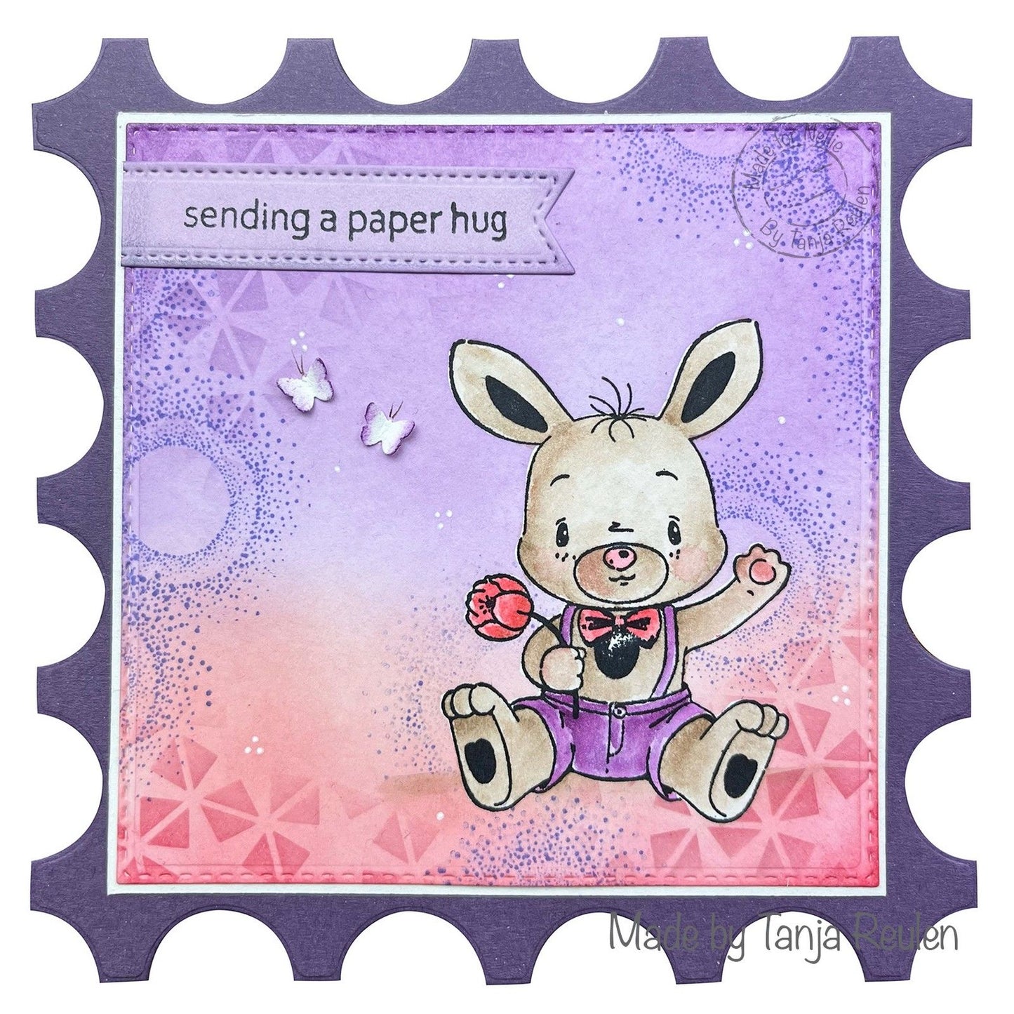 Le choix de Nellie • Lapin à tampon transparent Nellie's Cuties