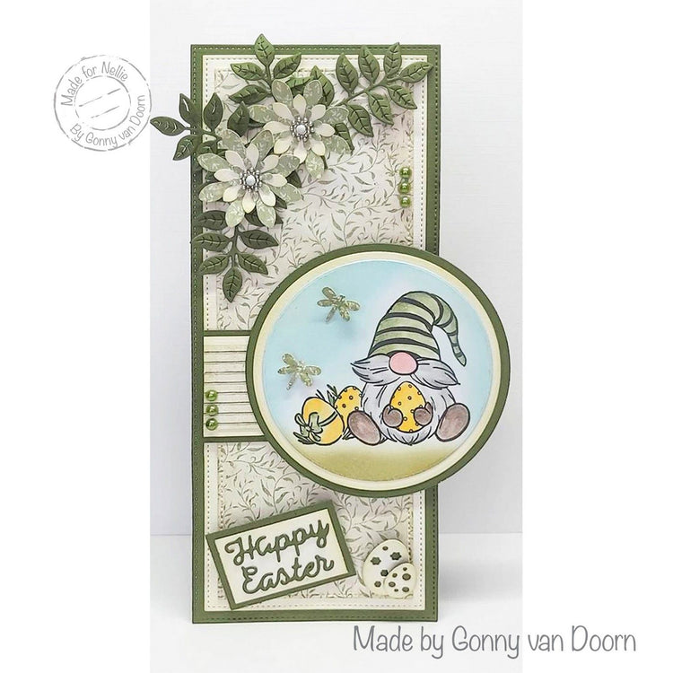 Le choix de Nellie • Nellie's Cuties tampon transparent gnome de Pâques 50x70mm