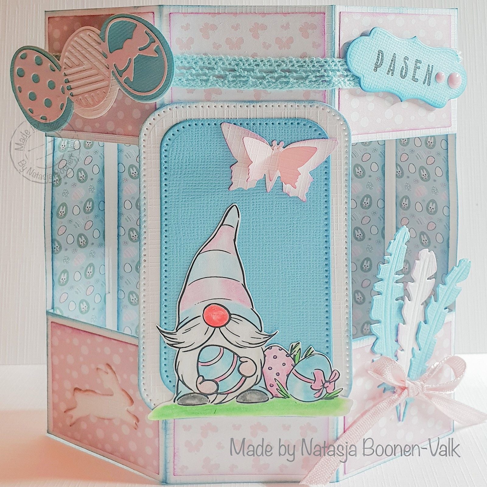 Le choix de Nellie • Nellie's Cuties tampon transparent gnome de Pâques 60x55mm