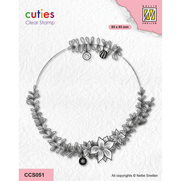Le choix de Nellie • Couronne de tampons transparents Cutie