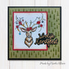 Le choix de Nellie • Timbres transparents mignons rennes