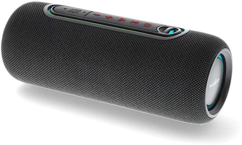 Haut-parleur Bluetooth® Nedis | Autonomie maximale de la batterie : 4 heures | conception portable | 30 W | stéréo | microphone intégré | x5 | pouvant être lié | noir - spbt2460bk