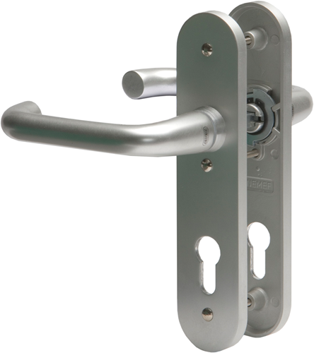Nemef 3253 s raccord bouclier court arrondi | d tabouret-tabouret | kit de montage | pennée | maneton 8mm | f1 aluminium | ke55-ke55 - 9325319550