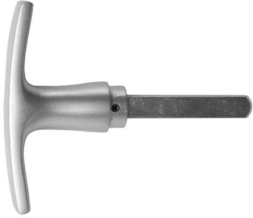 Poignée extérieure Nemef 3041 4-100 | dimensions du tabouret : 86 x 20 mm - 9304104106