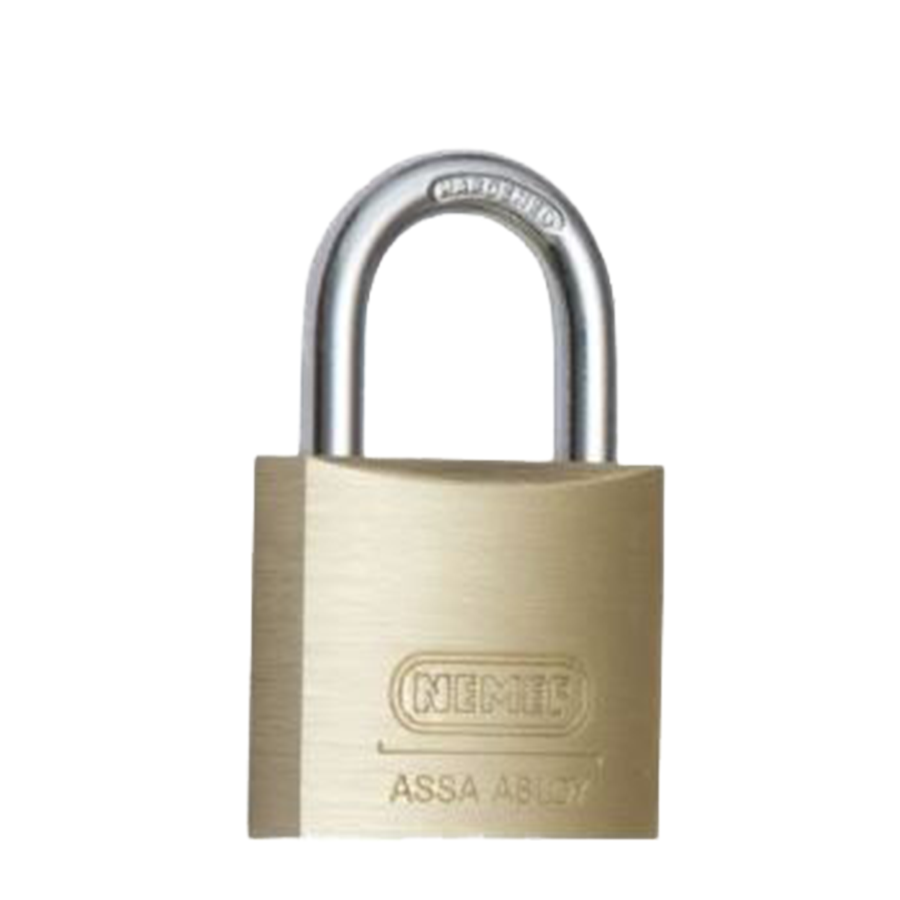 Cadenas Nemef en laiton massif 40mm 2 pièces