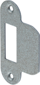 Gâche Nemef p1255 | laiton 23,3x71,5mm arrondi | dr 1+2+3+4 - 9125590540
