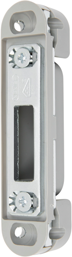 Nemef vs 5105 gâche supplémentaire | plastique avec plaque de réglage arrondie en acier 25x115mm | réglable | avec pièce de remplissage | docteur 1+2+3+4 - 9510501000