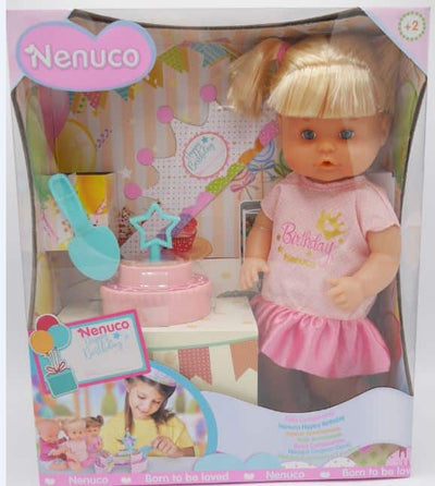 Nenuco Joyeux anniversaire Pop avec gâteau