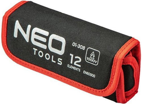 Jeu de tournevis Neo interchangeables 12 pièces 1000v - 6460170