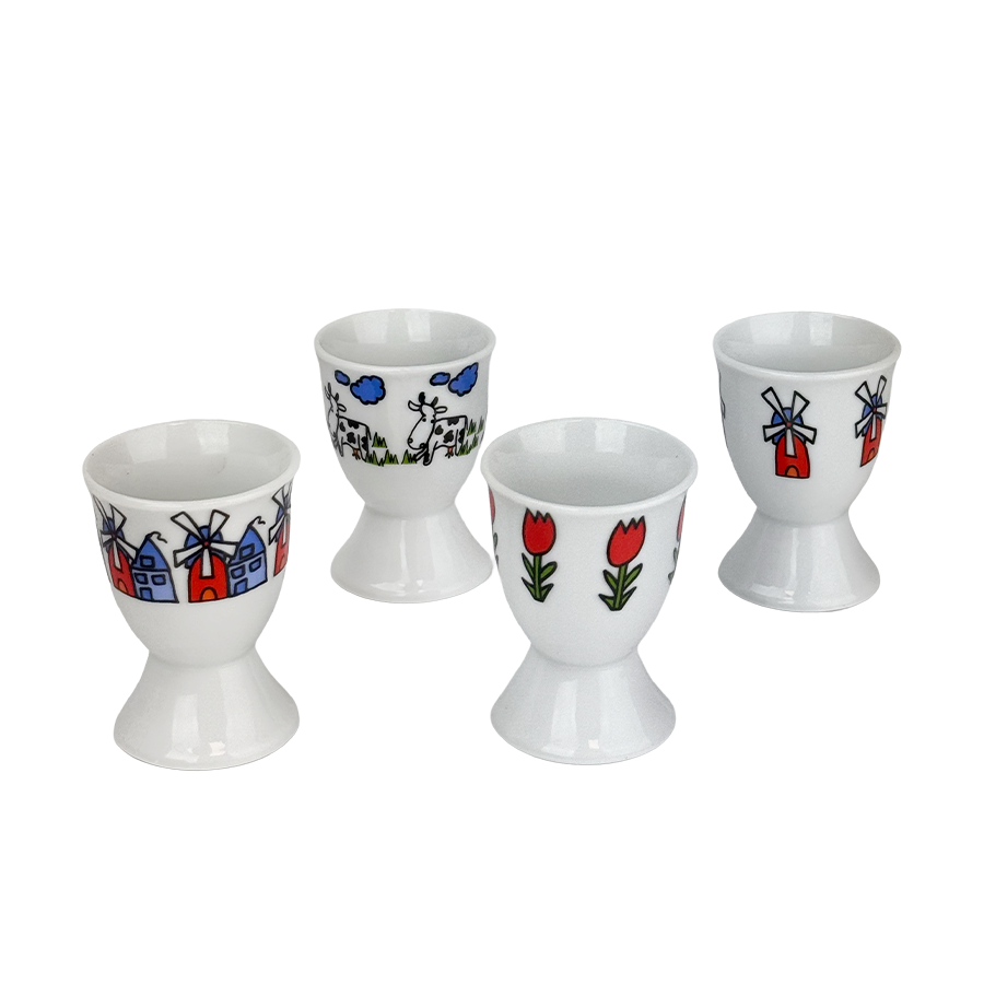 Set de coquetiers Just un peu différent, 4 pièces