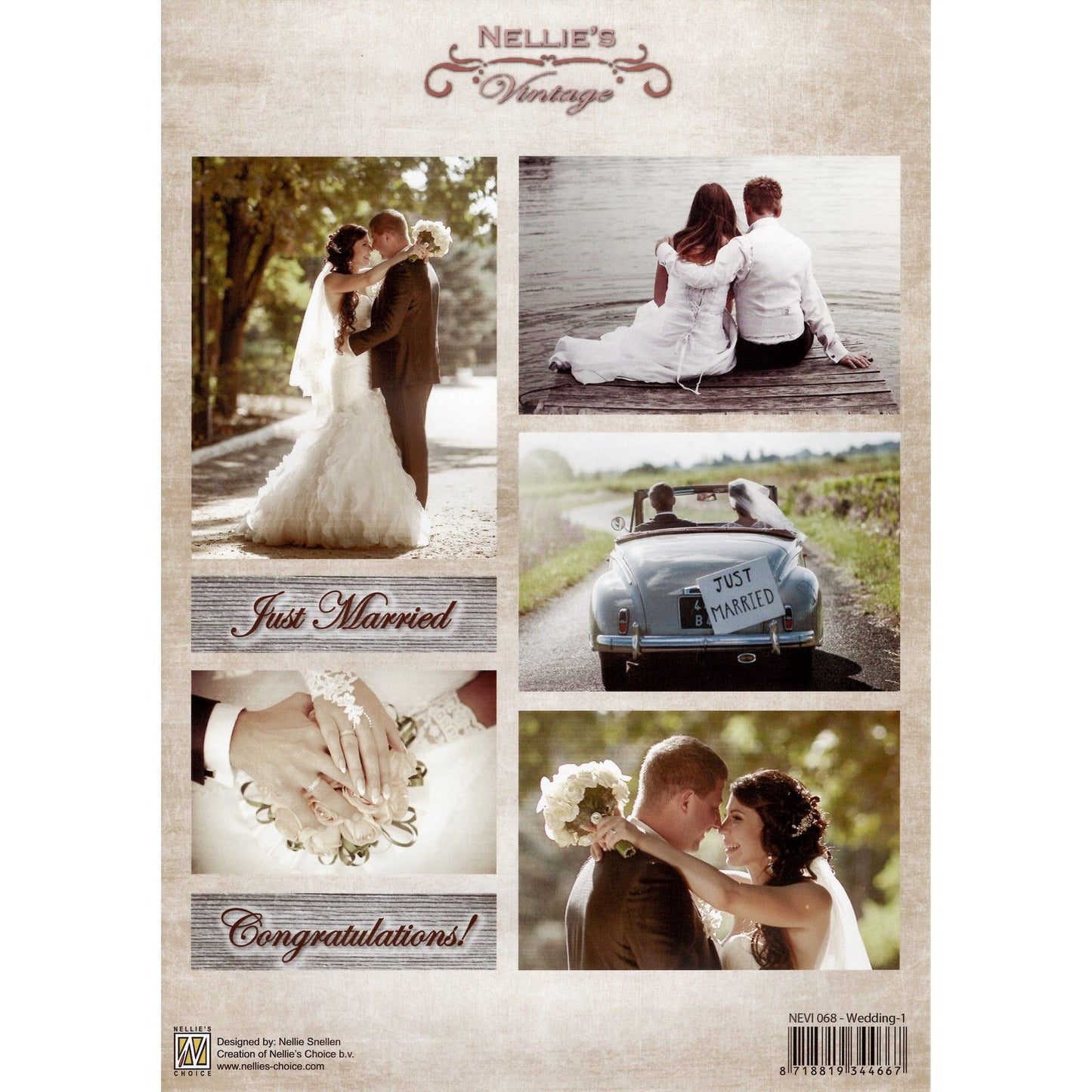Le choix de Nellie • feuille découpée vintage mariage-1 a4