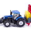 Tracteur Siku New Holland avec Kverneland