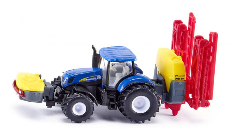 Tracteur Siku New Holland avec Kverneland
