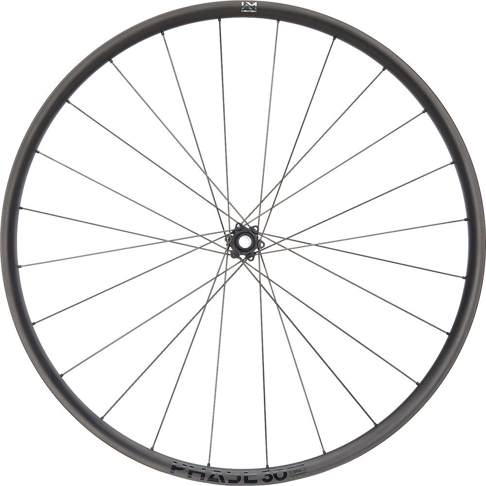 Roue avant Newmen phase 30 light vonoa 29 6 boulons 15x110 fade carbone