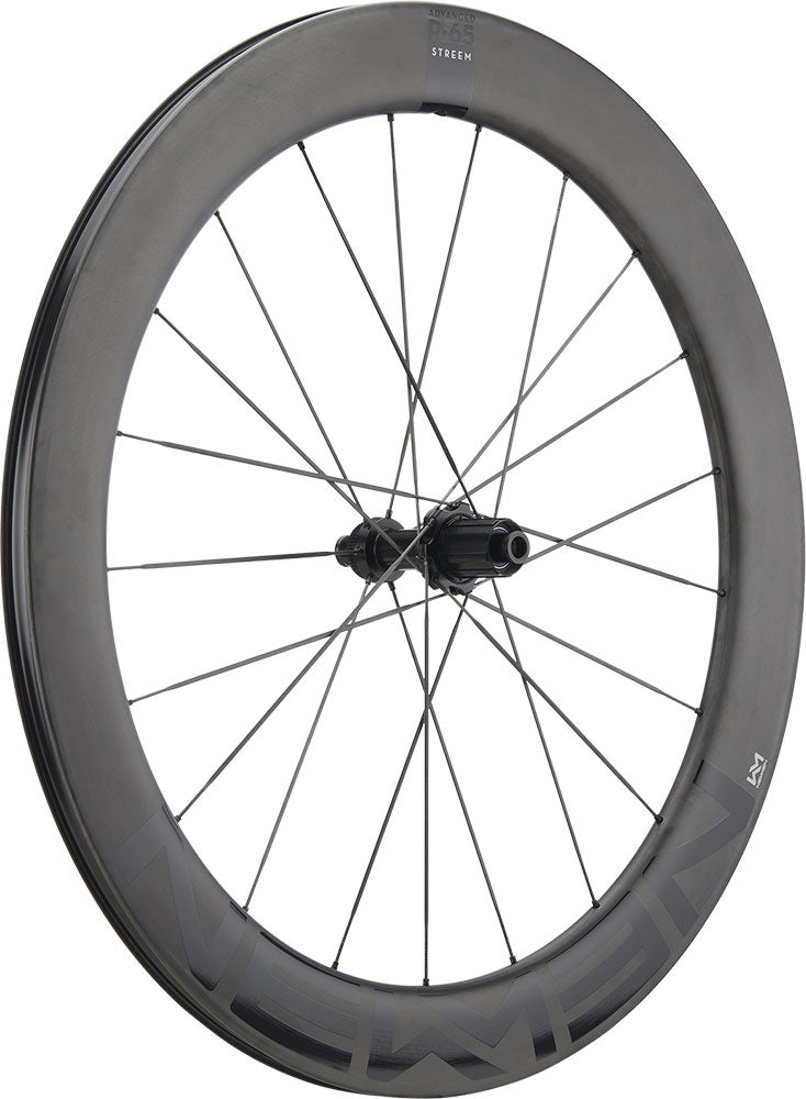 Roue arrière Newmen advanced SL r.65 streem vonoa 28 cl Shimano carbone