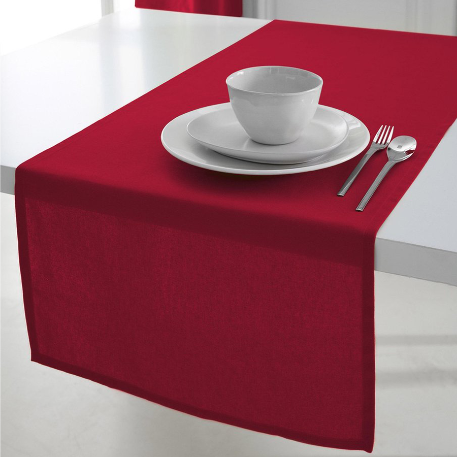 Chemin de table Nicky Vankets rouge