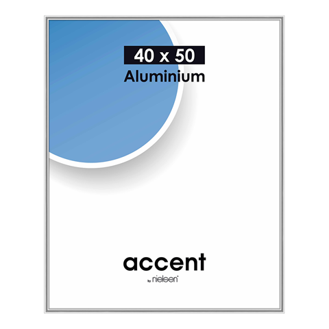 Nielsen Design Nielsen Frame photo 52523 Accent Glossy Silver 40x50 cm