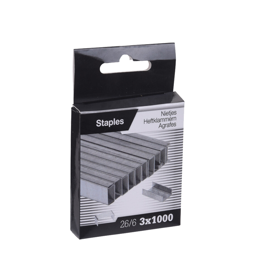 Agrafes 26 6 3000 pièces